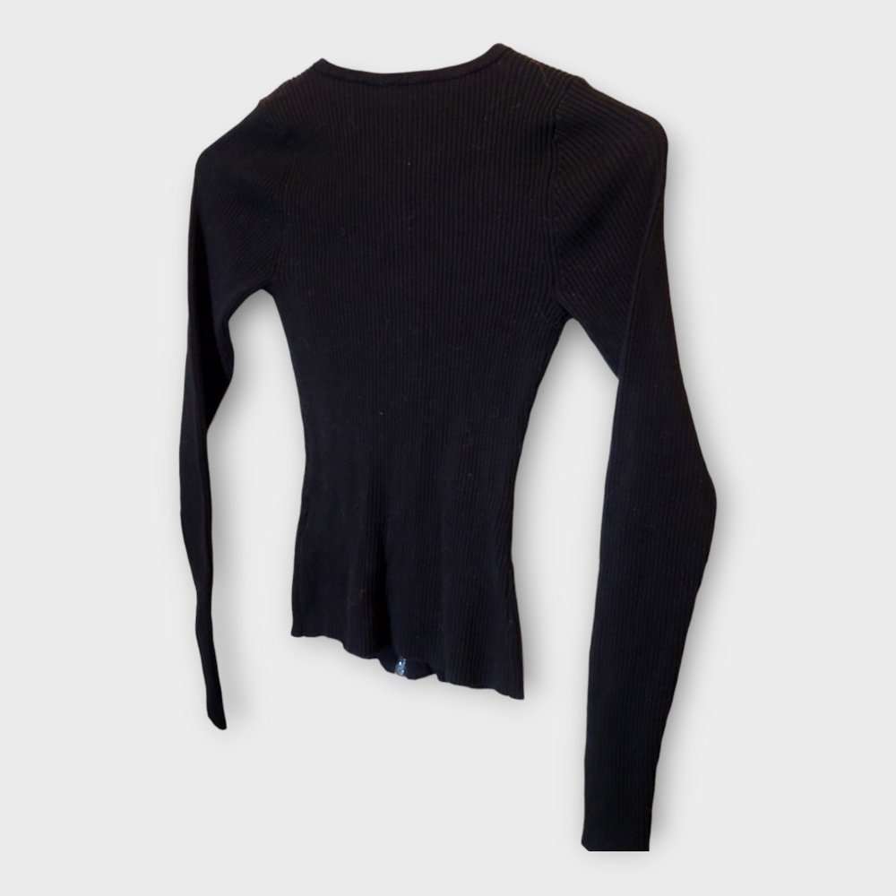 GUESS - Ribbed Long Sleeve Top - Picture 7 of 10